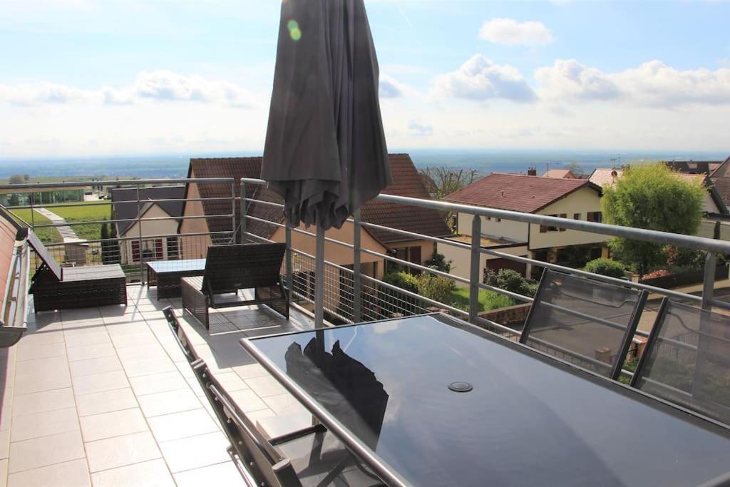 Appartement Avec Vue Panoramique Voegtlinshoffen Buitenkant foto