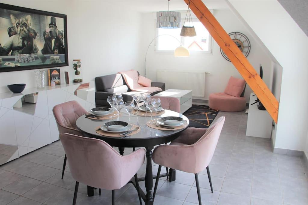 Appartement Avec Vue Panoramique Voegtlinshoffen Buitenkant foto